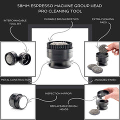 Artpresso Coffee Group Head Pro Brush Tool - 58mm