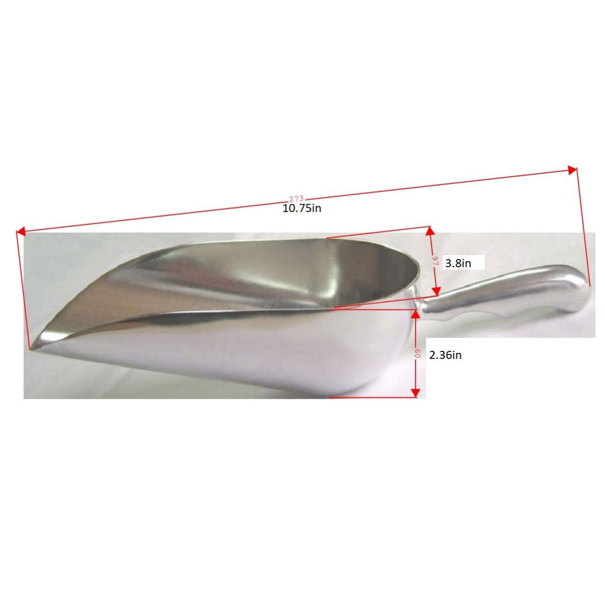 Aluminum Ice Scoop - 24 oz.
