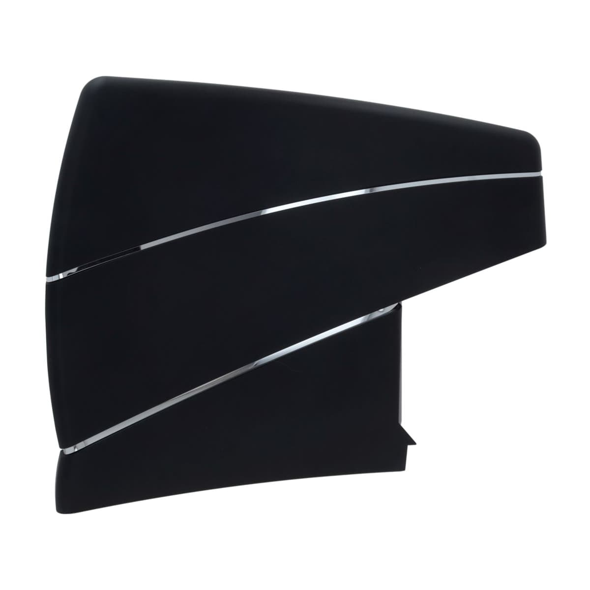 Appia II Black Left Side Panel with Bracket