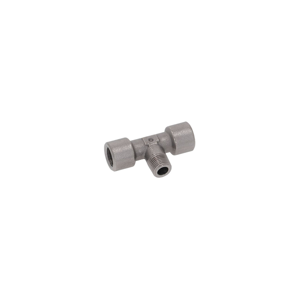 1/8 F x 1/8 M x 1/8 F Nickel Plated Tee