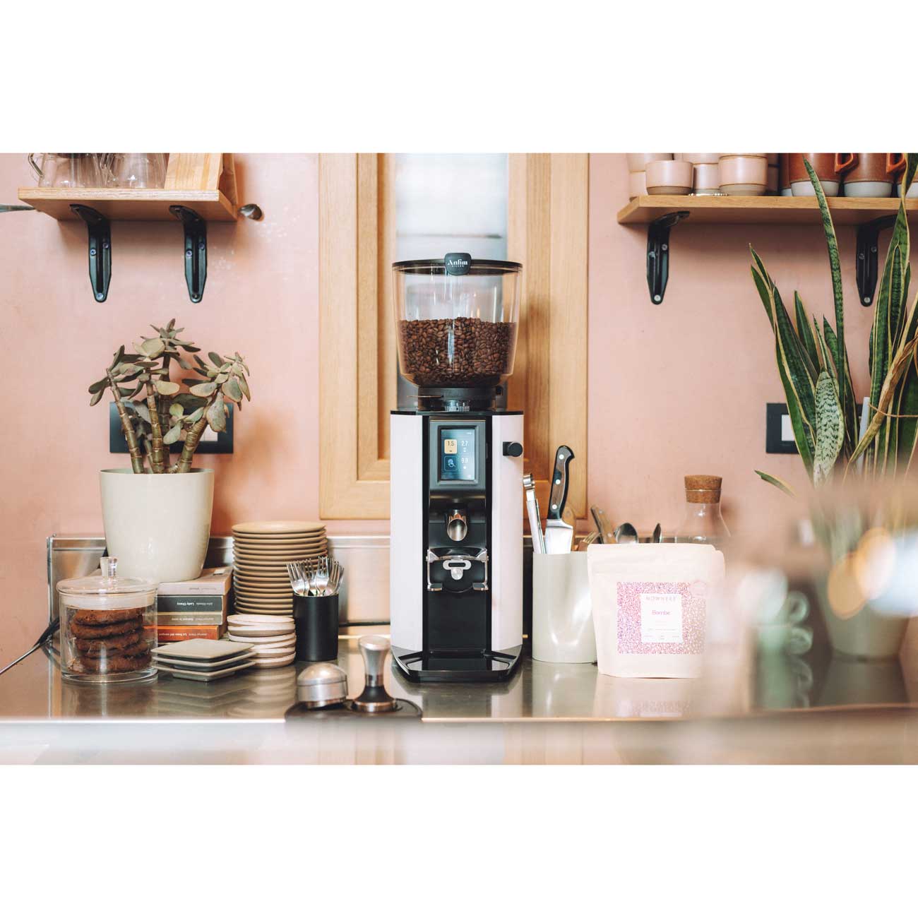 Anfim ALBA On Demand Espresso Grinder - Black