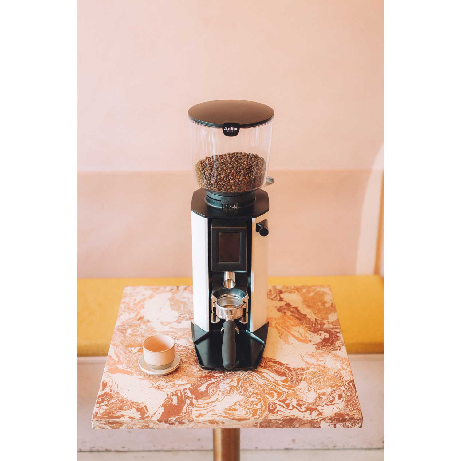 Anfim ALBA On Demand Espresso Grinder - White
