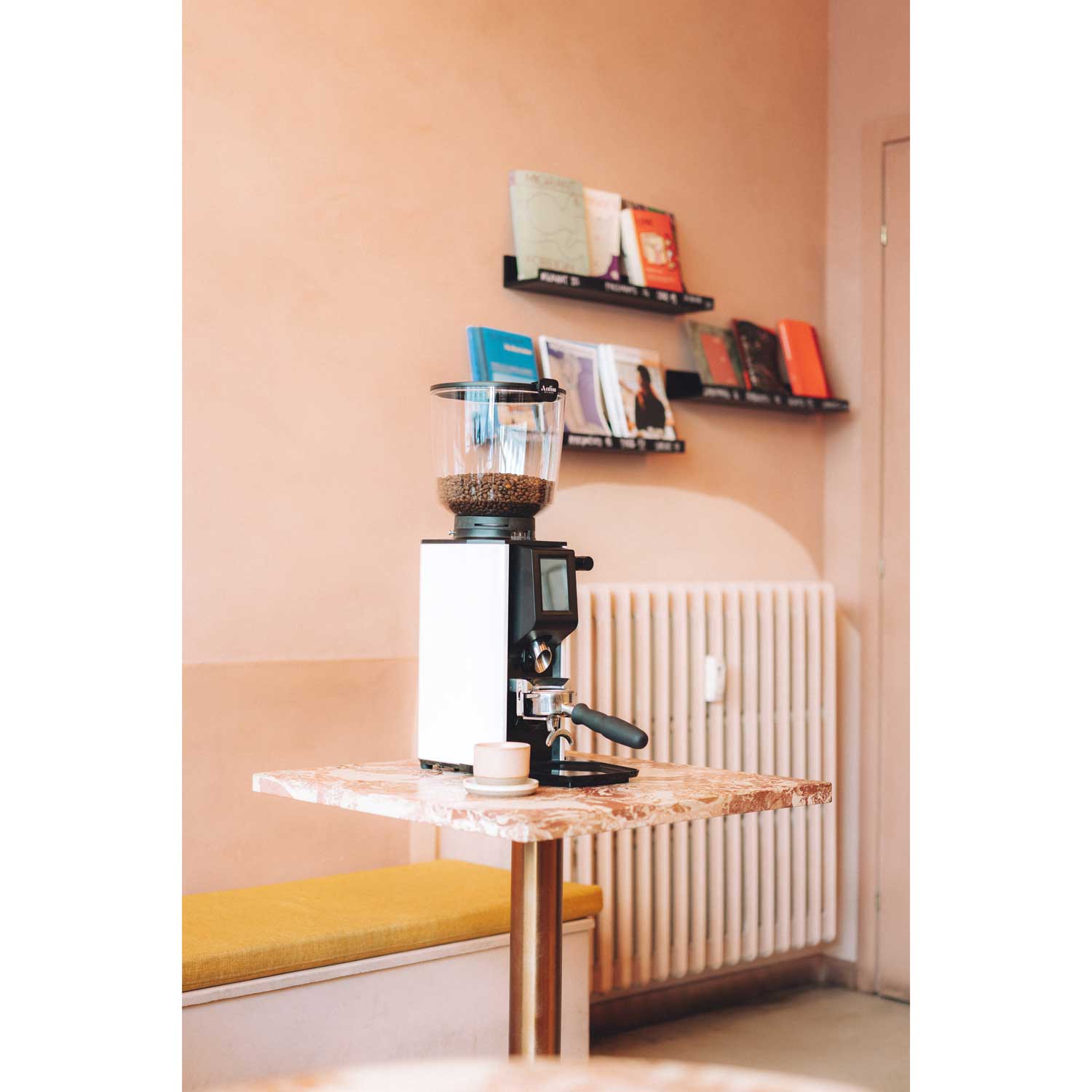 Anfim ALBA On Demand Espresso Grinder - White