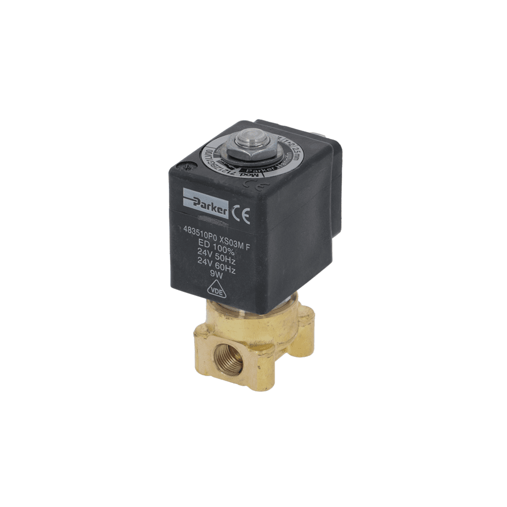 24V 50/60Hz 9W 1/8" x 1/8" Two-way Lucifer Solenoid