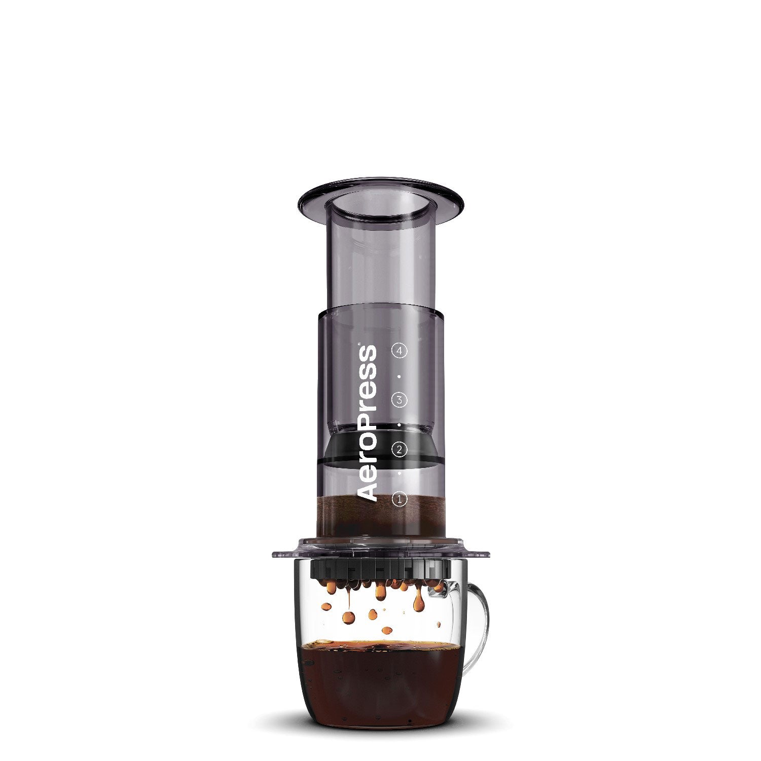 AeroPress Clear Coffee Maker – 5-Color Variety Pack