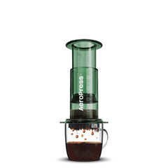 AeroPress Clear Coffee Maker - Green