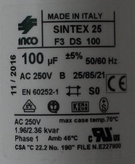 100 µf Start Capacitor