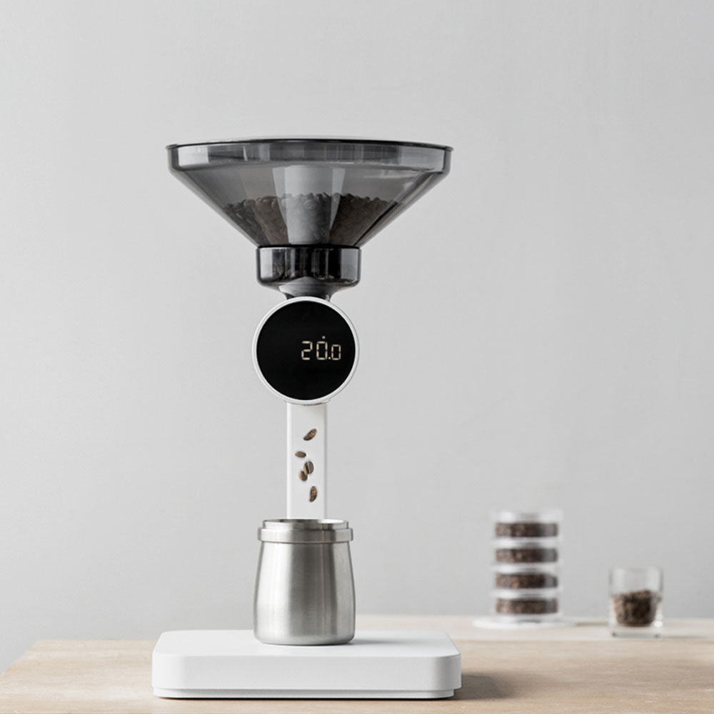 Acaia Orion Coffee Bean Doser - Matte White