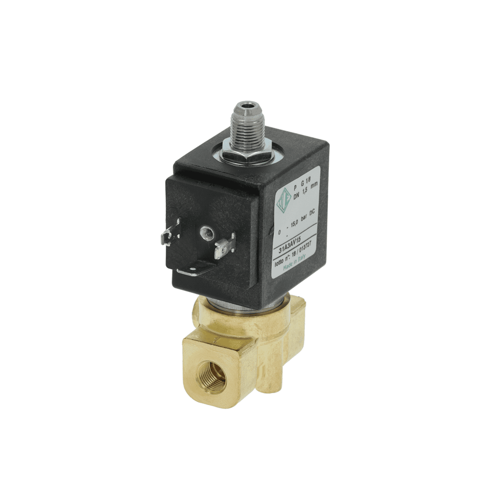 24V 50/60 Hz 8W 1/8 F x 1/8 F Three-Way ODE Solenoid